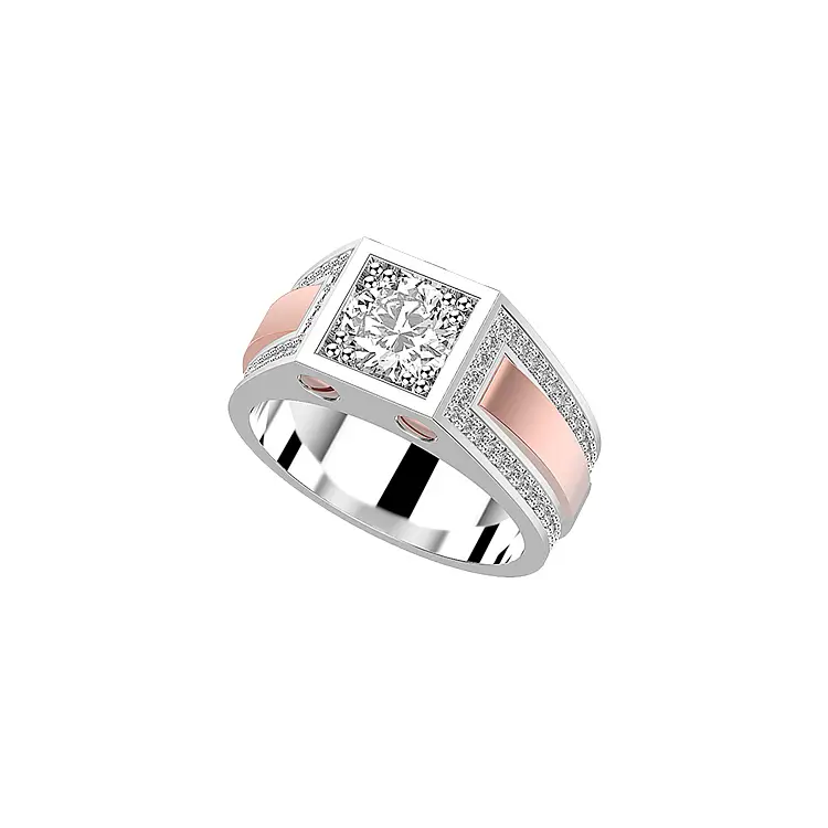 Zlatý Prsten Zancan Couture Sapphire EA213BR