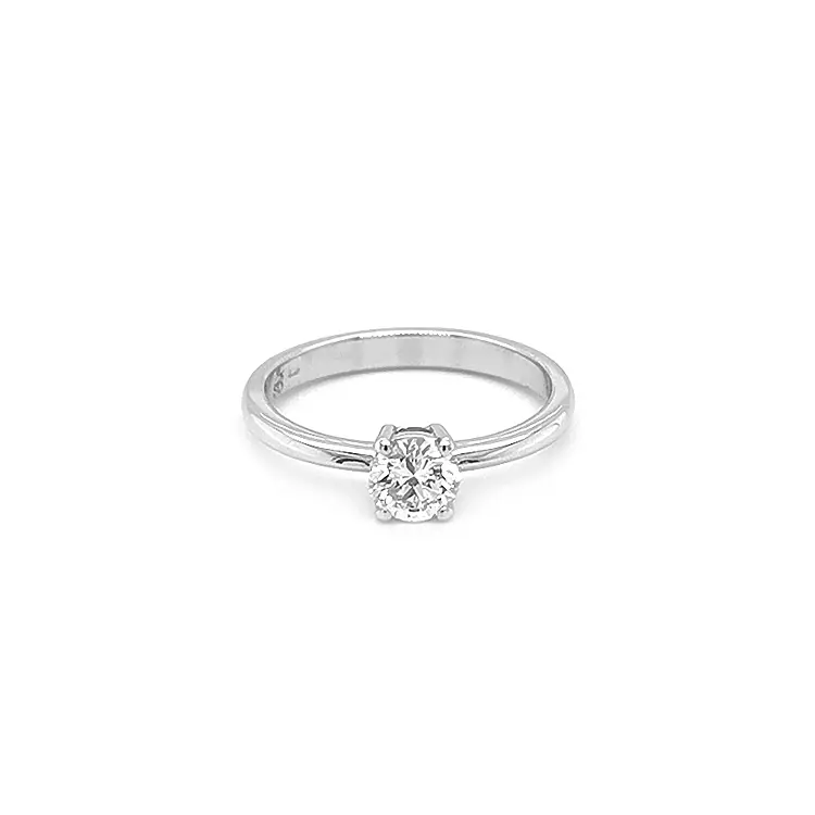 Zlatý Zásnubní Prsten s Diamantem