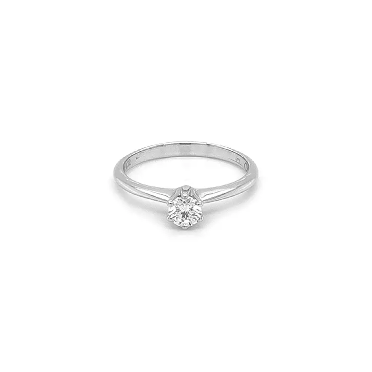 Zlatý Zásnubní Prsten s Diamantem