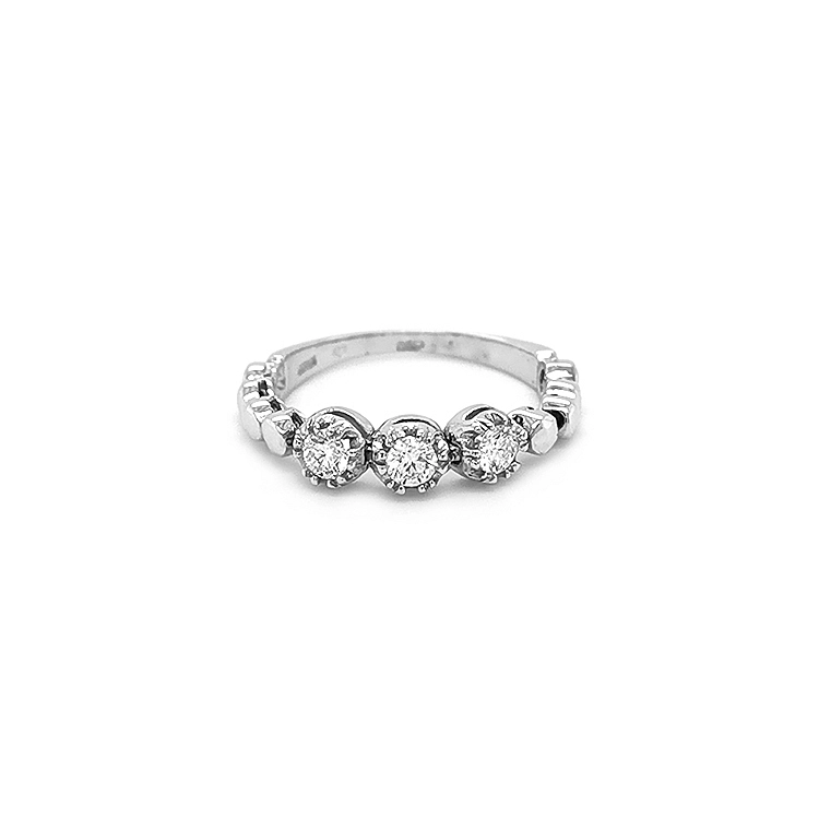 Gold Ring with Diamonds