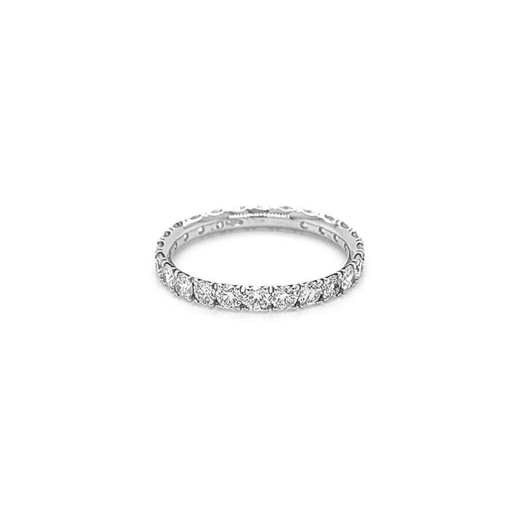 Zlatý Eternity Prsten s Diamanty