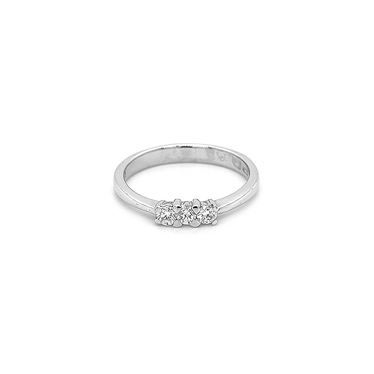 Gold Ring with Diamonds