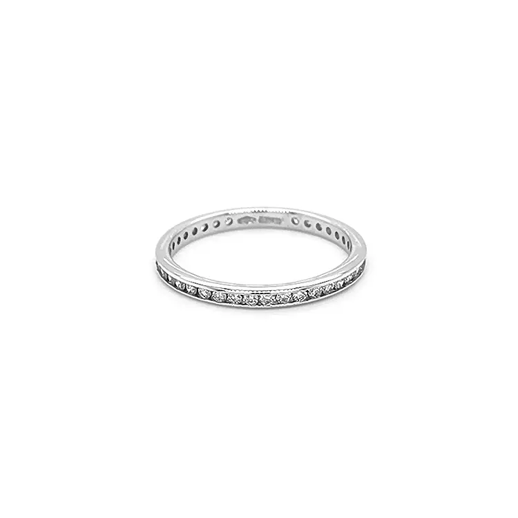 Zlatý Eternity Prsten s Diamanty