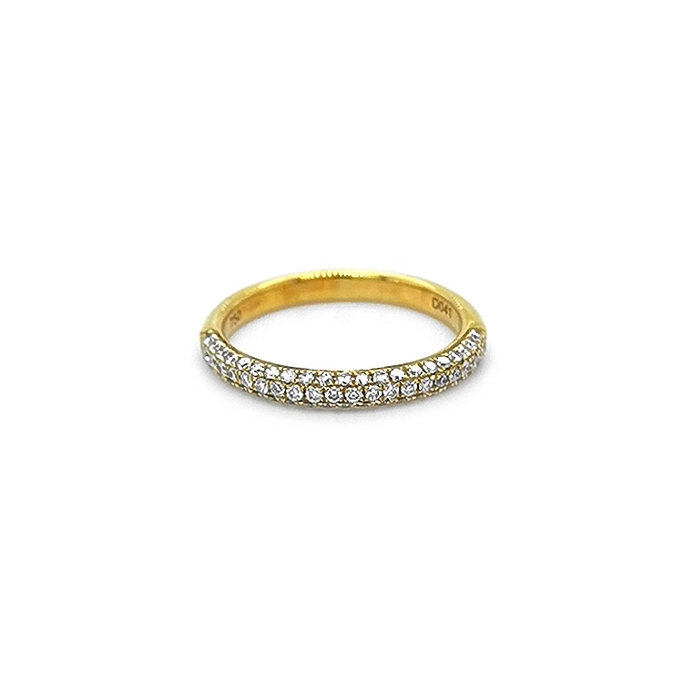 Gold Ring with Diamonds