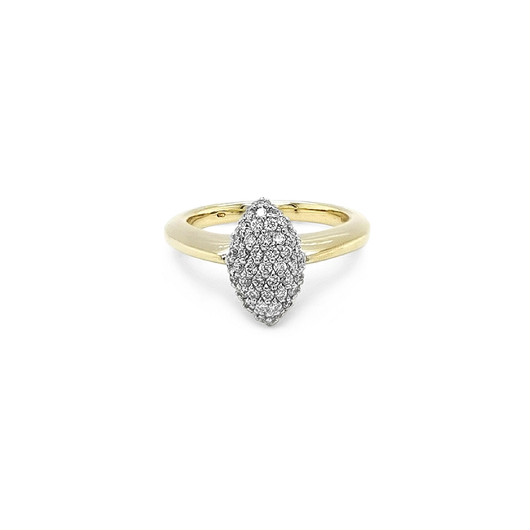 Gold Ring with Diamonds