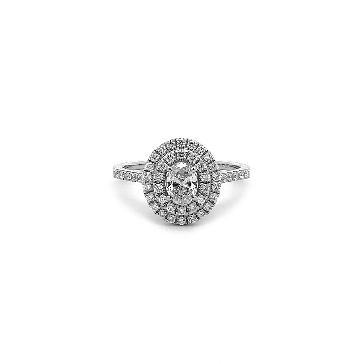 Gold Ring with Diamonds
