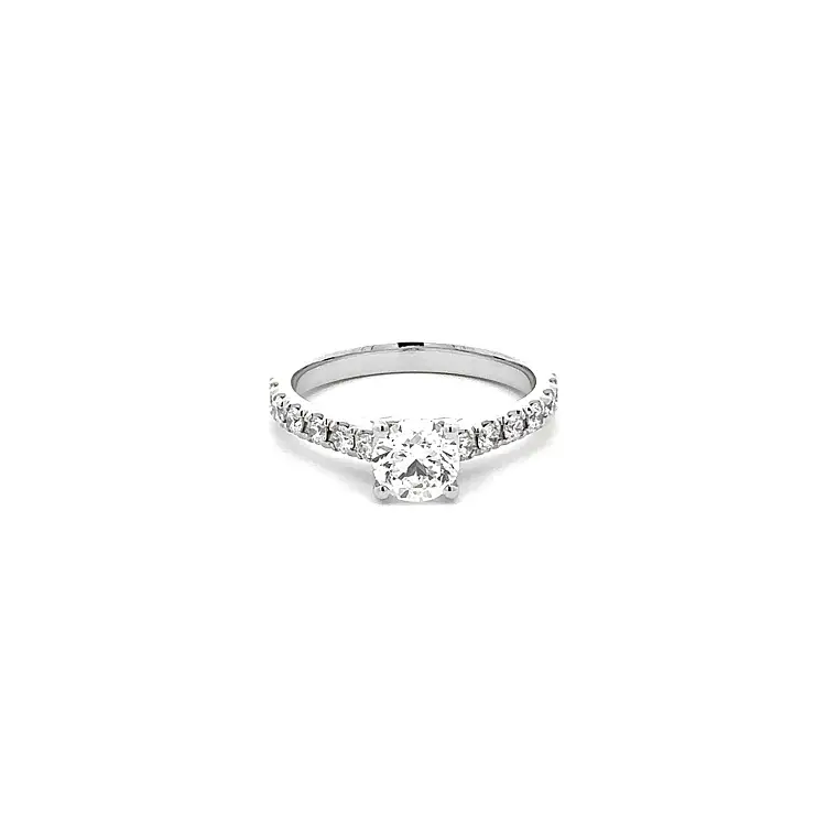 Zlatý Zásnubní Prsten Diamanty