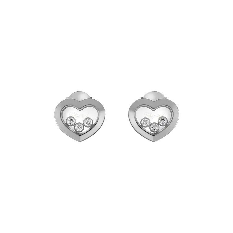 Zlaté Náušnice Chopard Happy Diamonds 83A611-1001