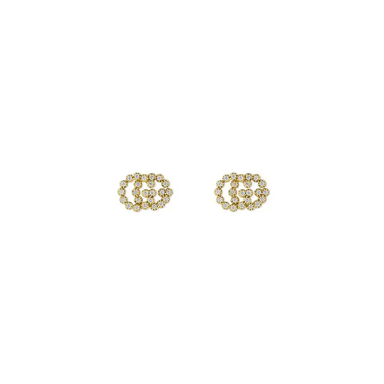 Золотые серьги Gucci GG Running YBD48167600100U