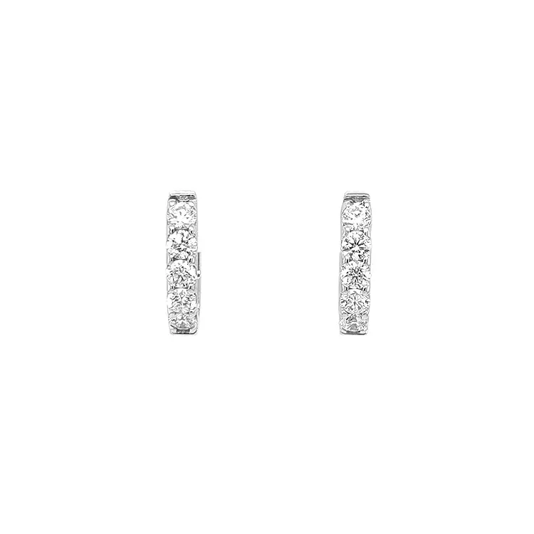 Zlaté Náušnice s Diamanty