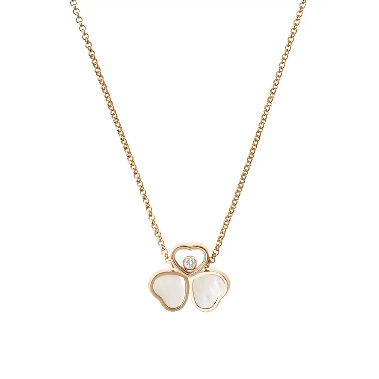 Zlatý Přívěsek Chopard Happy Hearts 81A083-5311