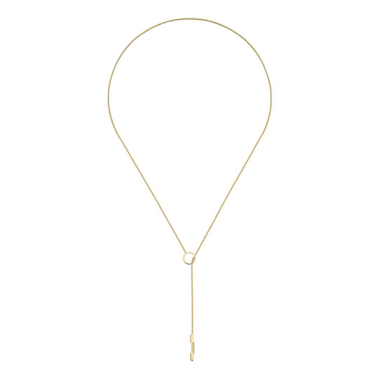 Gold Gucci Linked to Love Necklace YBB66211000100U