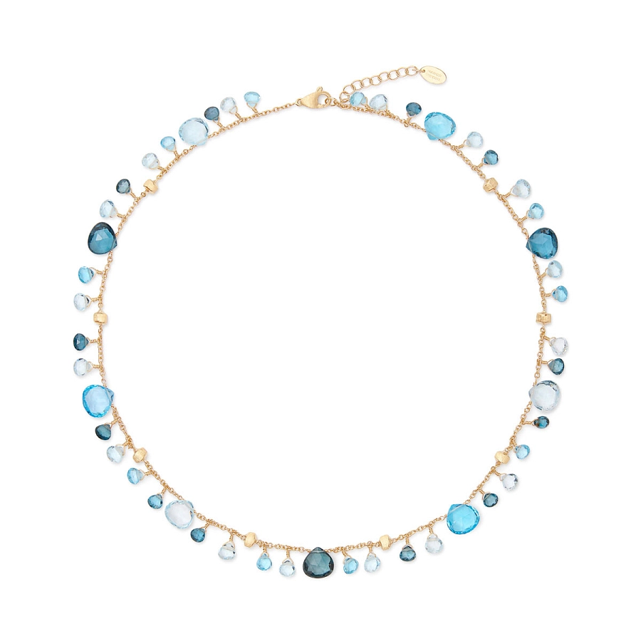 Gold Necklace Marco Bicego Paradise CB2584-E TP01 Y 02