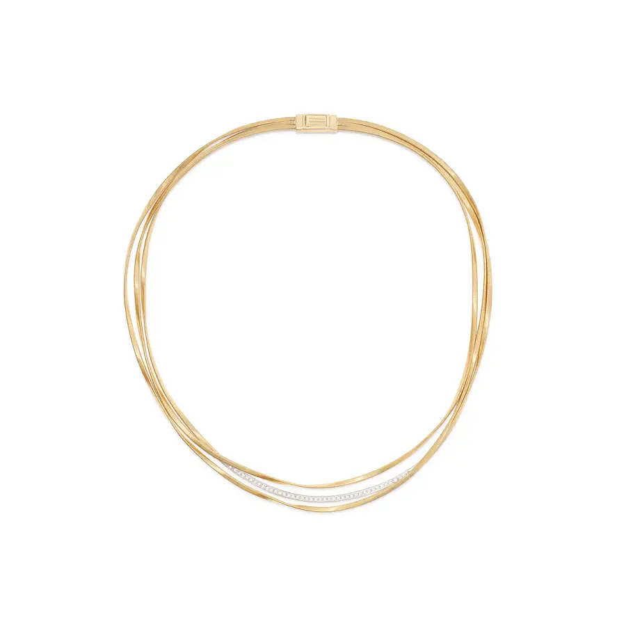 Zlatý Náhrdelník Marco Bicego Marrakech CG848 B YW M5