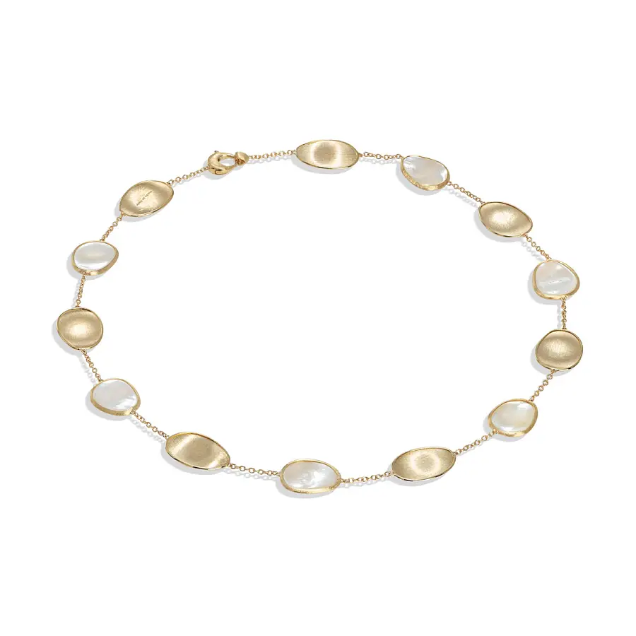 Zlatý Náhrdelník Marco Bicego Lunaria CB2099 MPW Y 02