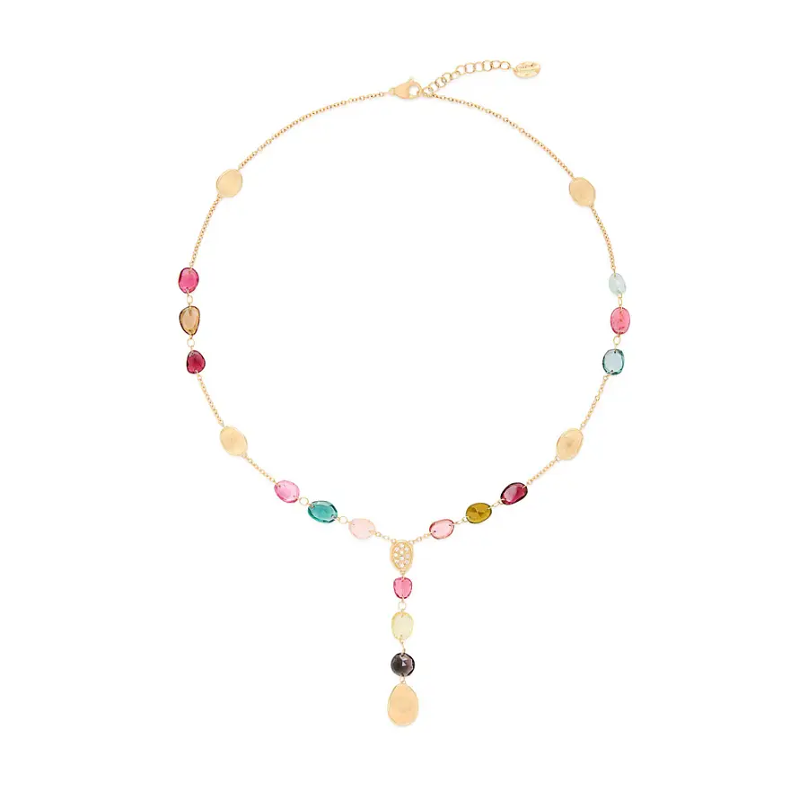 Zlatý Náhrdelník Marco Bicego Lunaria Color CB2870-B TM01 Y