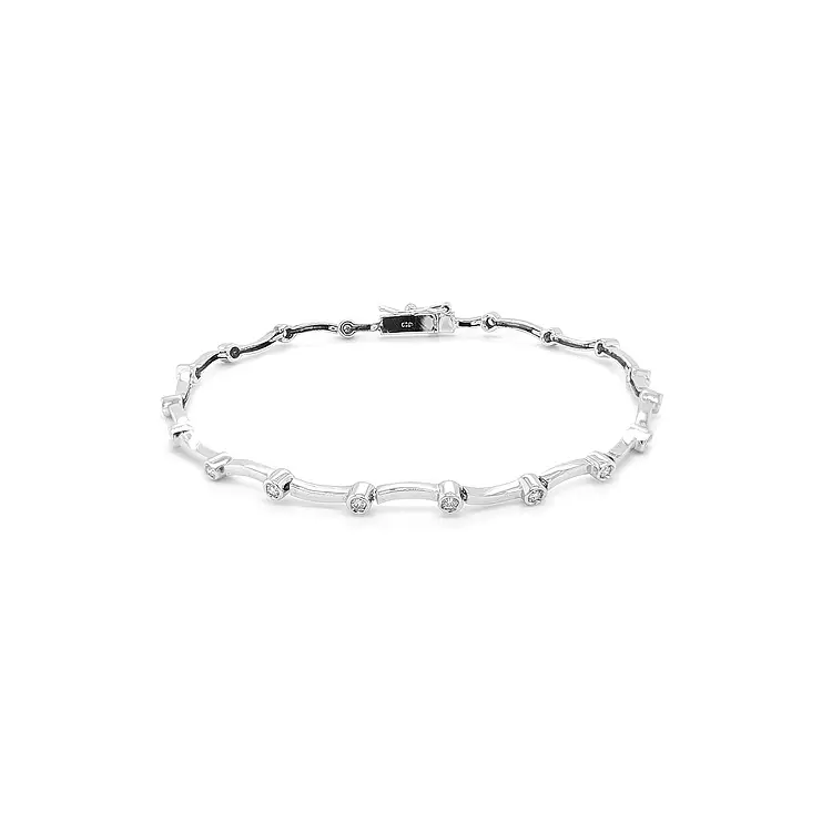 Zlatý Náramek s Diamanty