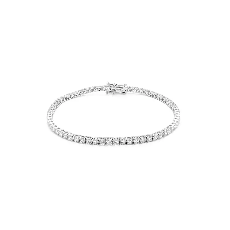 Zlatý Tennis Náramek s Diamanty