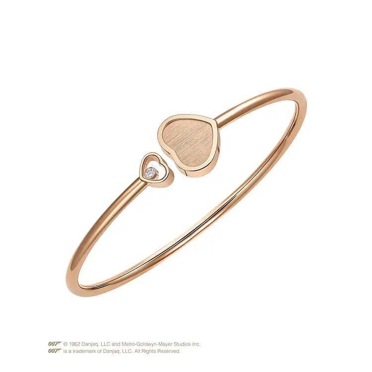 Zlatý Náramek Chopard Happy Heatrs Golden Hearts 85A007-5020