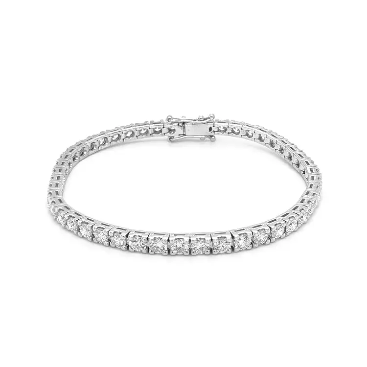 Zlatý tennis náramek s diamanty