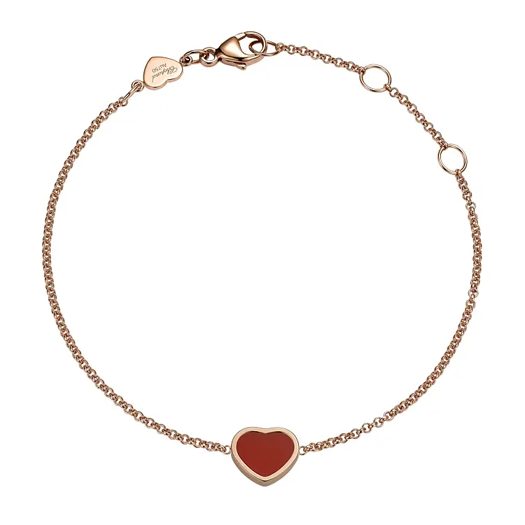 Zlatý Náramek Chopard My Happy Hearts 85A086-5081