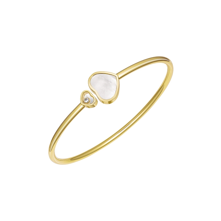 Gold Chopard Happy Hearts Bracelet 857482-0303