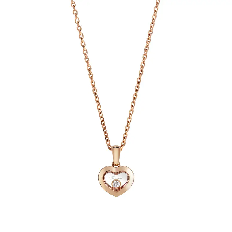 Zlatý Přívěsek Chopard Happy Diamonds 79A054-5001
