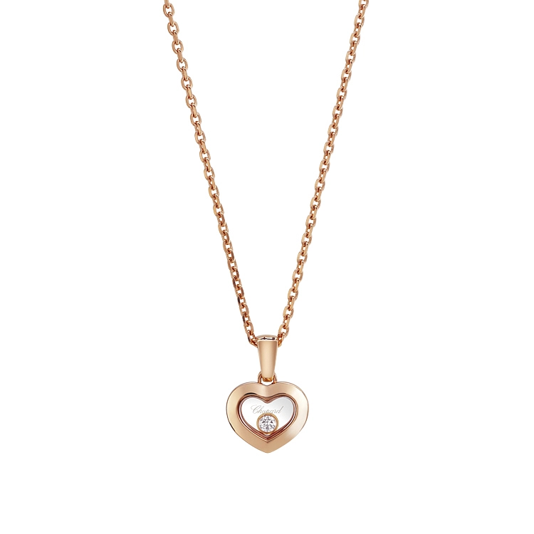 Gold Pendant Chopard Happy Diamonds 79A054-5001