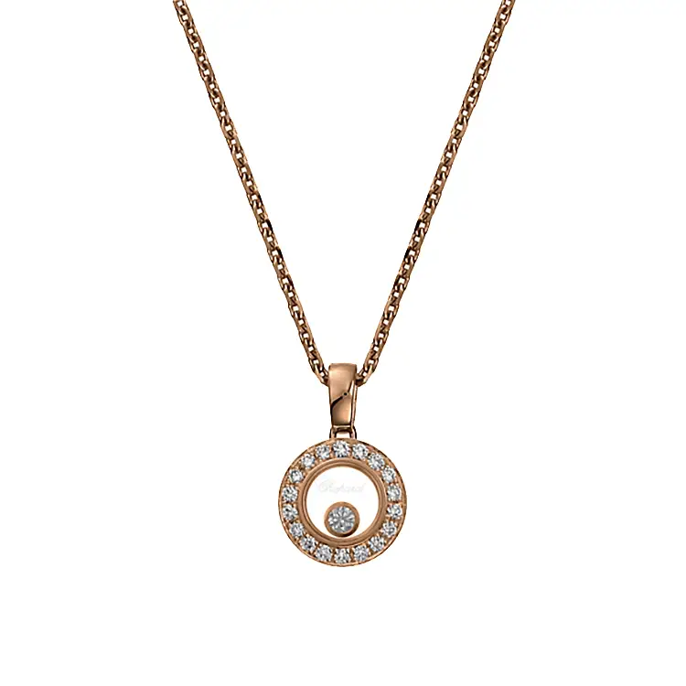 Zlatý Přívěsek Chopard Happy Diamonds 79A017-5201