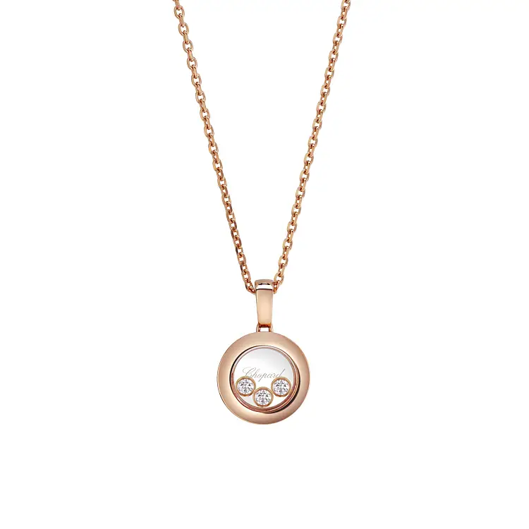 Zlatý Přívěsek Chopard Happy Diamonds 79A018-5001