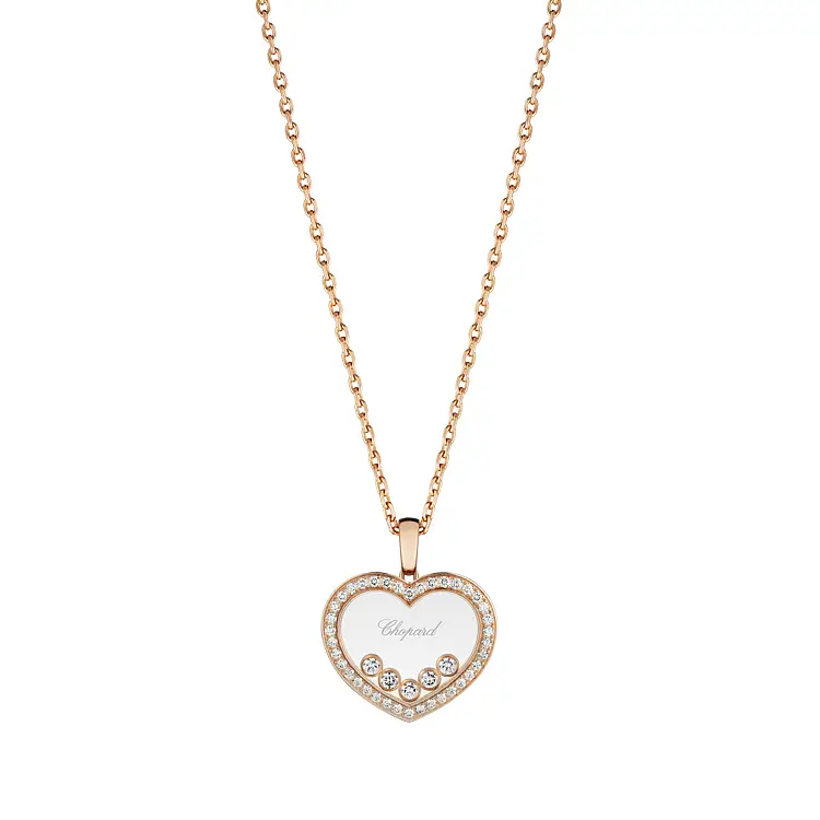 Zlatý Přívěsek Chopard Happy Diamonds 79A038-5201