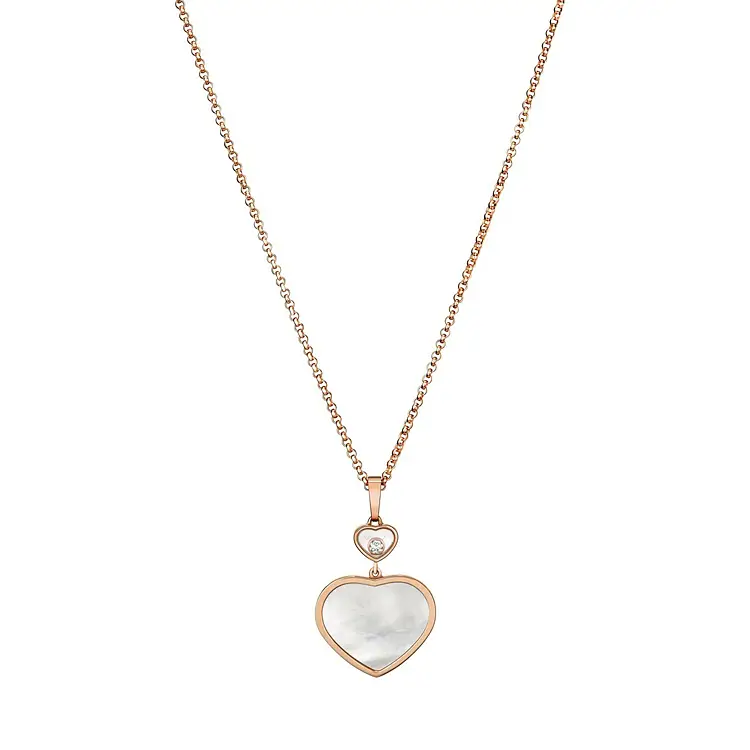 Zlatý Přívěsek Chopard Happy Hearts 797482-5301