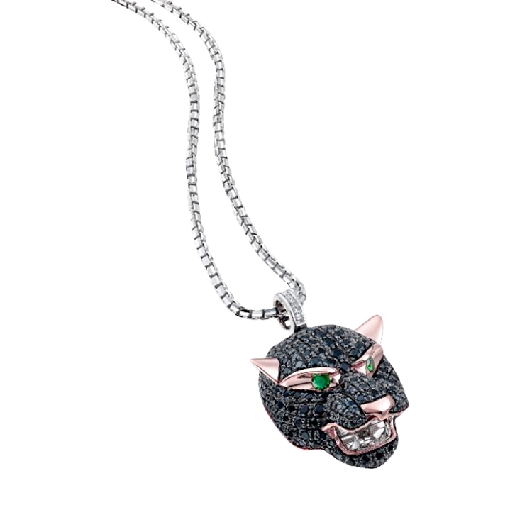 Gold Pendant Zancan Couture Limited Edition EC394RB