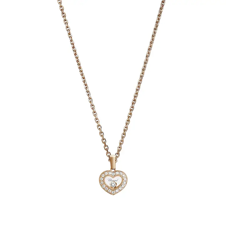 Zlatý Přívěsek Chopard Happy Diamonds 79A054-5201
