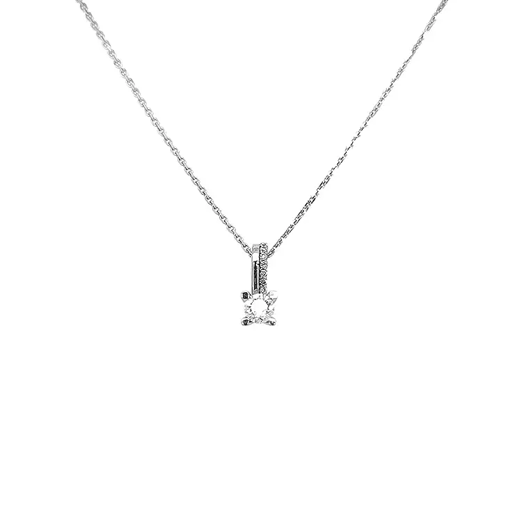 Zlatý Přívěsek s Diamanty
