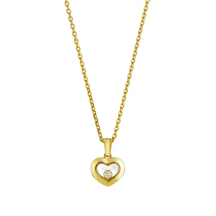 Zlatý Přívěsek Chopard Happy Diamonds 79A054-0001