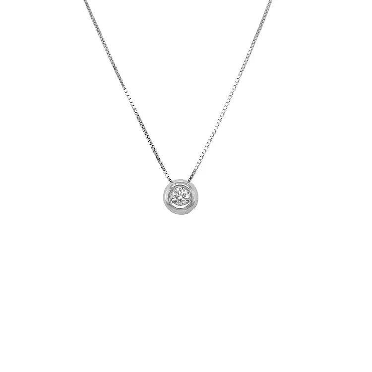 Zlatý Přívěsek s Diamantem