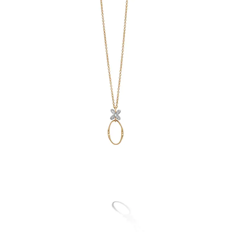 Zlatý Přívěsek Marco Bicego Marrakech Onde CG830 B3 YW