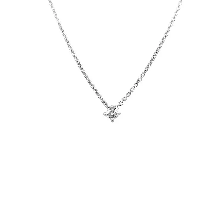 Zlatý přívěsek s diamantem