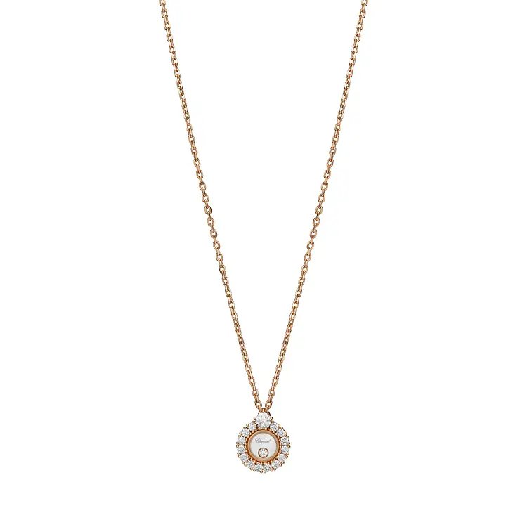 Zlatý Přívěsek Chopard Happy Diamonds 799466-5701