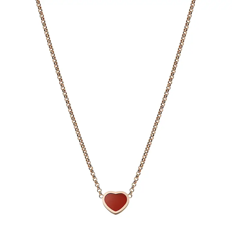 Zlatý Přívěsek Chopard My Happy Hearts 81A086-5801