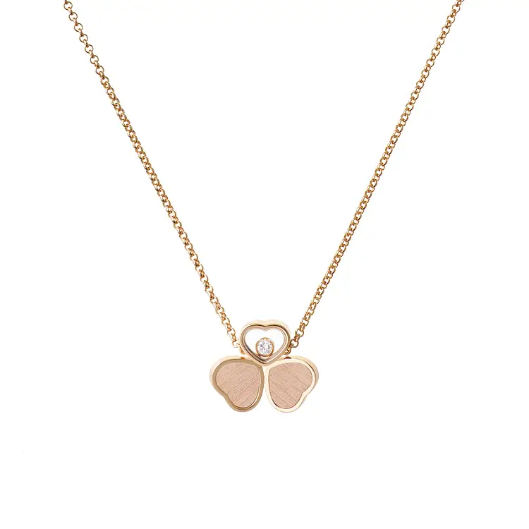 Zlatý Přívěsek Chopard Happy Hearts 81A083-5711