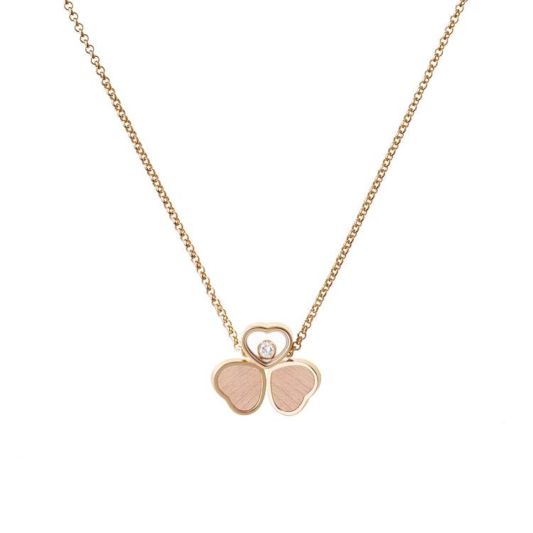 Gold Pendant Chopard Happy Hearts 81A083-5711