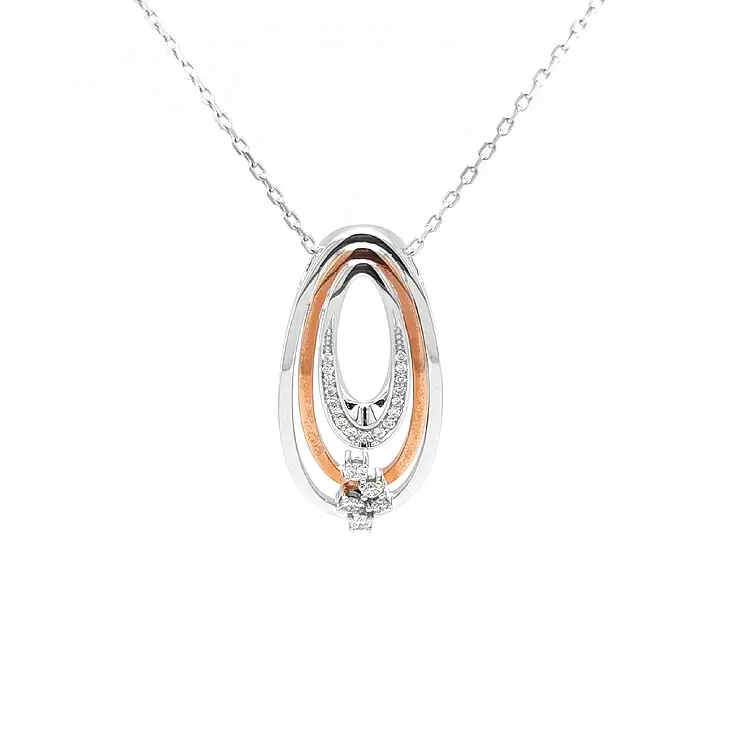 Zlatý Přívěsek s Diamanty