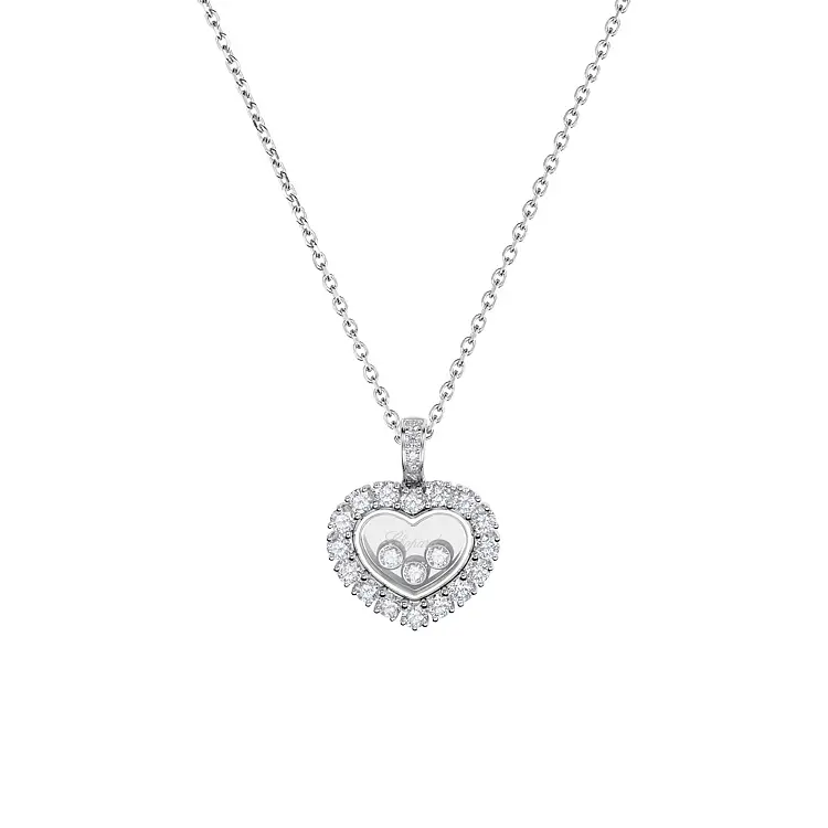 Zlatý Přívěsek Chopard Happy Diamonds 79A615-1001