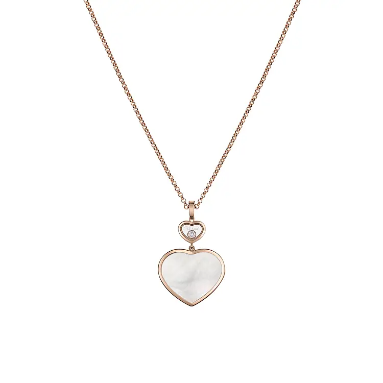 Zlatý Přívěsek Chopard Happy Hearts 79A075-5301