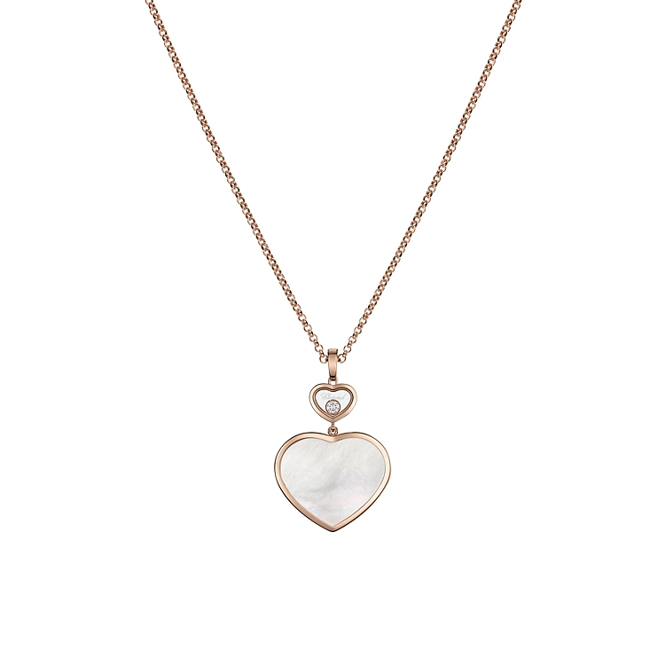 Gold Pendant Chopard Happy Hearts 79A075-5301