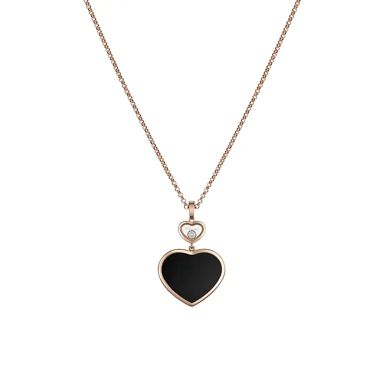 Zlatý Přívěsek Chopard Happy Hearts 79A075-5201