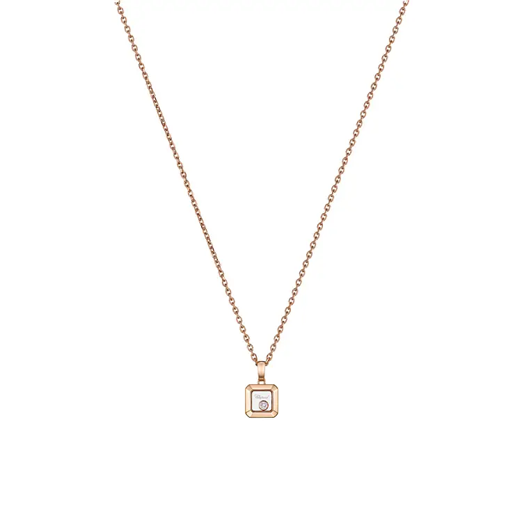 Zlatý Přívěsek Chopard Happy Diamonds 79A114-5001