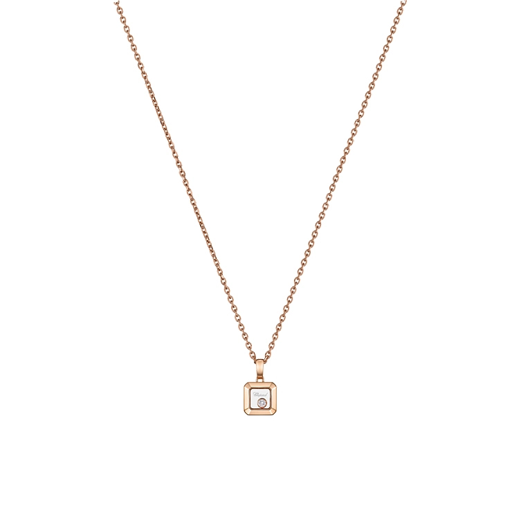 Gold Pendant Chopard Happy Diamonds 79A114-5001